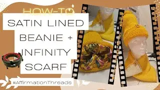 Joy Elegance Beanie w/Satin Lining: Step-By-Step | Addi Express Circular knitting