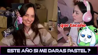 VICKY LE PREGUNTA A CONTER SI ESTA VEZ LE DARA PASTEL POR SU CUMPLEAÑOS #vickypalami #twitch