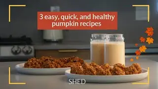Easy Fall Pumpkin Recipes: Cookies, Protein Balls and Smoothie