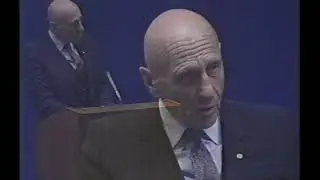 Albert J Krieger speaking at John Marshall Law School, April 22, 1994