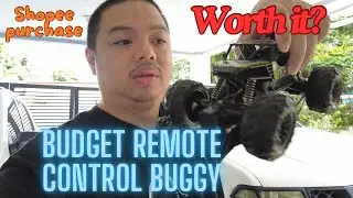 BUDGET REMOTE CONTROL CAR NABILI SA SHOPEE. OK BA PANG REGALO?