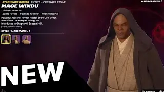 FORTNITE ITEM SHOP *NEW* MACE WINDU BUNDLE SKIN, SNOWCARVER, EMOTE, STAR WARS MARVEL UPDATE RFRESH