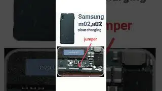 Samsung m02 slow charging jumper solution ✅