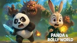 Panda & Rolly #102: Death Battle with the Quicksand Monster in the Desert &ndash; We Bare Bears