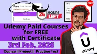 40 Udemy Courses FREE for 4 Days Only! (Worth $4,000+ With Certificates) 🔥