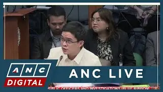 WATCH: Rep. Leandro Leviste attends Senate hearing on anomalous flood control projects | ANC