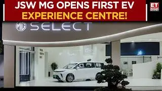 JSW MG Motor Steps Up EV Game With New Experience Centre, Eyes Expansion | Business News | ET Now