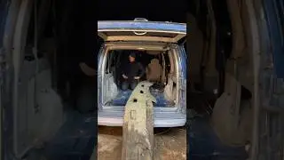 GMC Safari - DIY campervan conversion. Part I - stripping the interior. #vanlife #vanbuild #diy
