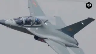 Новый китайский реактивный учебный самолёт-авианосец с двойным хвостовым оперением | Военно-морск...