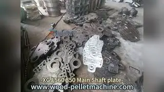 LONGZE MachineCasting,Polishing workshop #pelletmachine #woodpelletmachine #pelletmill