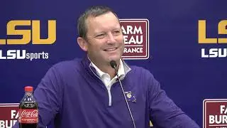 LSU Jay Johnson Tiger fall baseball wrapup press conference, FULL