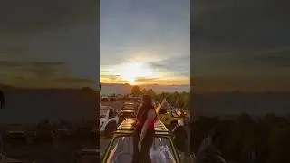Sunrise in Mount Batur (Bali)..