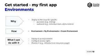 What can you use environments for?