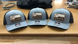 Custom Leather Patch Hats - Carroll Original Wear
