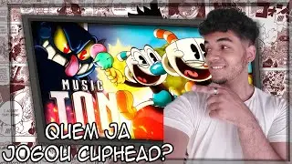 REACT Rap do Xicrinho e Caneco (Cuphead) - BEM-VINDO A ILHA TINTEIRO | PAPYRUS DA BATATA