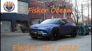 Новый полностью электрический кроссовер Fisker Ocean 2022