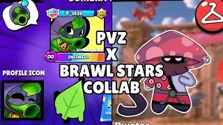 PvZ X Brawl Stars Collab & New Skins