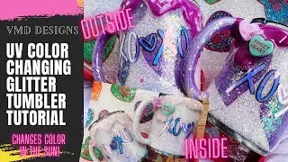 UV COLOR-CHANGING VALENTINE'S DAY GLITTER MUGS: Create a color changing glitter mug