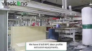 China largest wpc door extrusion factory