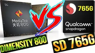 Dimensity 800 Vs Snapdragon 765G | Who Wins? | QUALCOMM Snapdragon 765G Vs Mediatek Dimensity 800