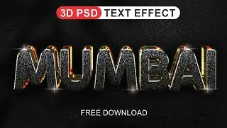 How to make 3D Luxury Text Effect | Graphics Design  |  Free Download  | Page - 256