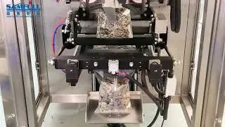 Melon seeds pillow bag packing machine(front and back heat transfer)