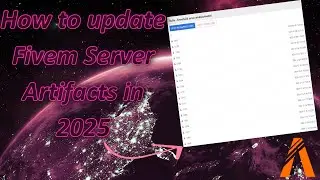 Как обновить артефакты сервера FiveM до 2025 года