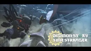 Combate vs BlackMetalGreymon - Digimon Story Time Stranger