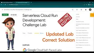 Serverless Cloud Run Development: Challenge Lab | [ GSP328] | Updated Lab | Solution