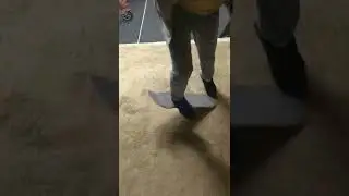 Inward heel carpet board!