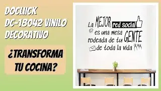 RESE&Ntilde;A (2026) : Docliick DC-18042 Vinilo Decorativo. DETALLES