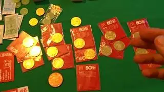MacCoin МакКоин  2018 1 гривна 2001 2003 2005 билеты трамвай троллейбус жетоны метро карта тройка