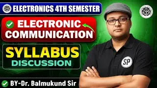 Principle Of Electronic Communication || Strategy📚 || Electronics-4th Semester || कैसे करें तैयारी ?