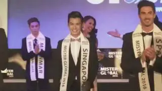 MISTER GLOBAL 2016 TOP 5 ANNOUNCEMENT