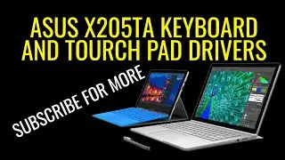 ASUS X205TA KEYBOARD AND TOURCH PAD DRIVERS