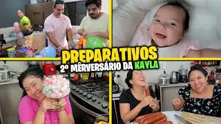 PREPARATIVOS PARA O SEGUNDO MÊSVERSÁRIO DA KAYLA - Parte 1 | Blog das irmãs