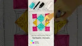 #modernquilting #freemotionquilting #quilting #quiltingdesign #machinequilting #customquilting #art
