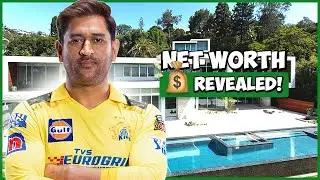 MS Dhoni Net Worth REVEALED Cricket Legend's Fortune! 😱💰🏏