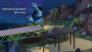 Poly Bridge 2 | Glowing Gorges and Painful Passages