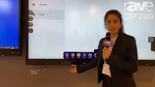 ISE 2020: VESTEL Intros Front-Accessible, Input-Customizable Interactive Flat Panel Displays
