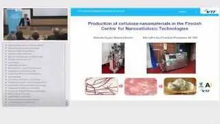 FiberValue 2012 - Towards industrial roll-to-roll production of nanofibrillated cellulose film