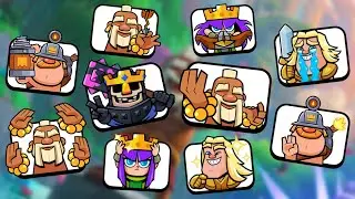 All Champion Emotes In Clash Royale! (Outdated)