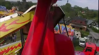 Potštejnská pouť 2023 - ATRAKCE TORNADO ZA JÍZDY / ATTRACTION TORNADO ON-RIDE