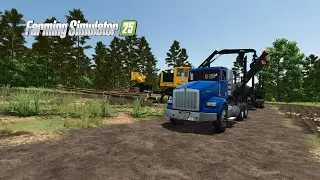 🚜 Forestry Time! Logging on Zielonka Forest | FS25🌲🚚