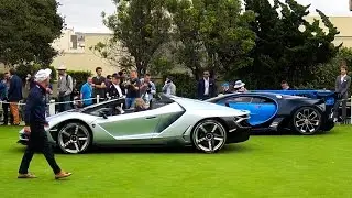 Ultimate Selfie with the Bugatti Vision GT | Car Week Vlog 9