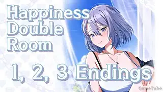 ⭐️ 요청 영상 ⭐️ 【 Happiness Double Room 】 1, 2, 3 Endings 『 ENG Subtitles 』