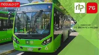 FELIZ NAVIDAD 2025 | [Vuelta] RTP CDMX [460fps] Ruta 76: Metro Auditorio - C.C. Santa Fé x Palmas