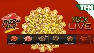 How to Order PIZZA on Xbox Live - TFN Review!