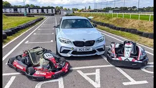 My BMW M2 vs 70mph Go-Kart | Daytona D Max | Race