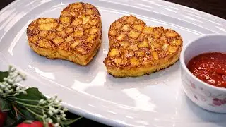 Heart-Shaped Breakfast Idea 🥔🍳 | Perfect Surprise for Your Partner💕